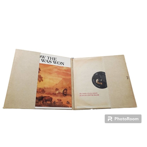 Vintage Original Soundtrack MGM's How The West Was Won Vinyl Record (G) - Picture 4 of 5